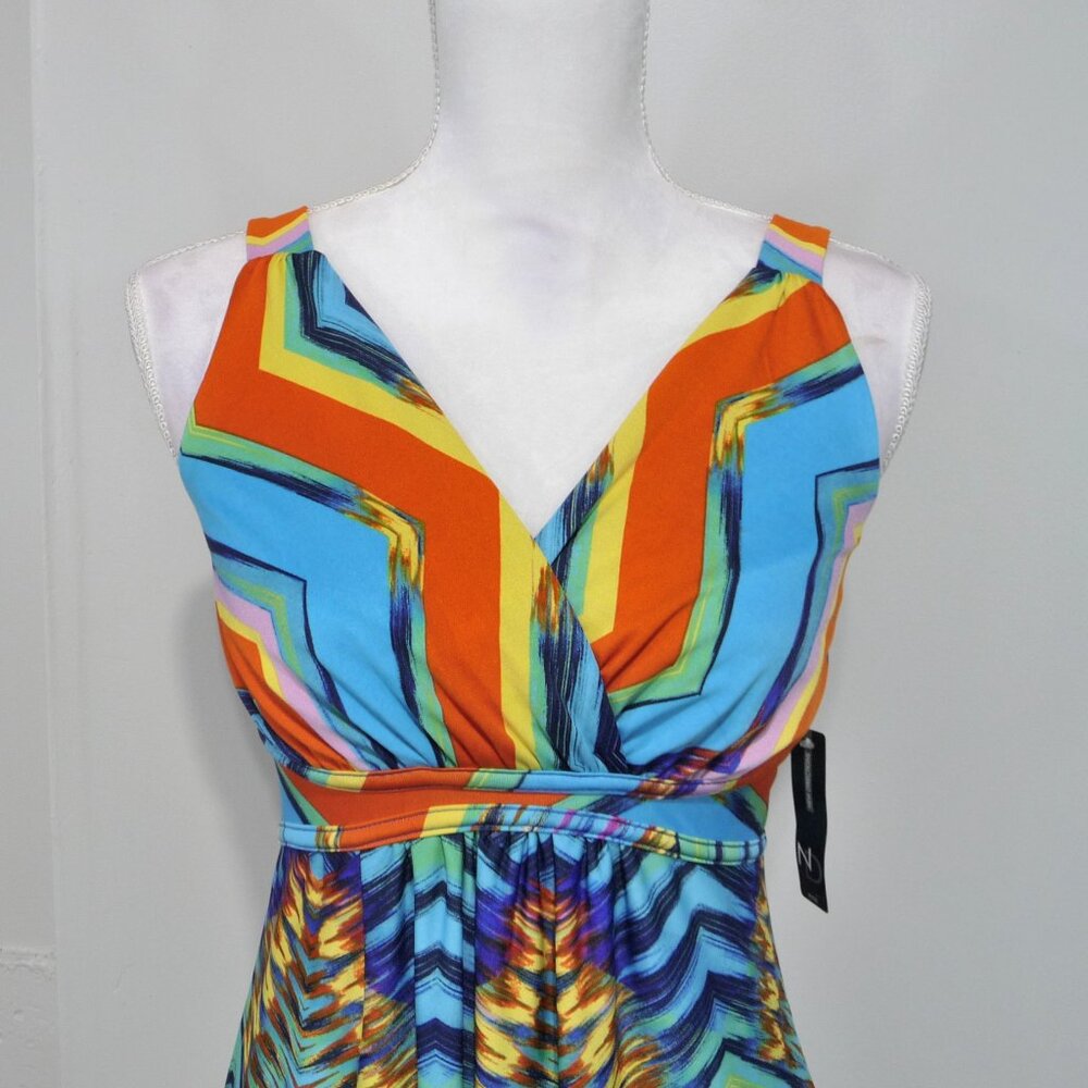 NWT MAXI DRESS SIZE SMALL PETITE NEW DIRECTIONS - Picture 7 of 13